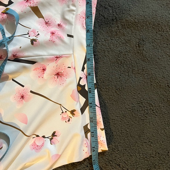Blackmilk Cherry blossom blue shorties - Picture 4 of 5